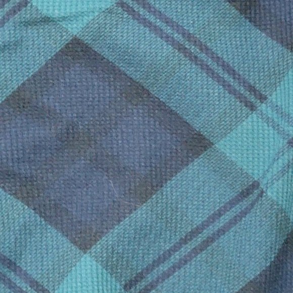 Old Navy Green Blue Plaid Thermal Knit Pajama Pants Sleep Legging Women L - Picture 13 of 15